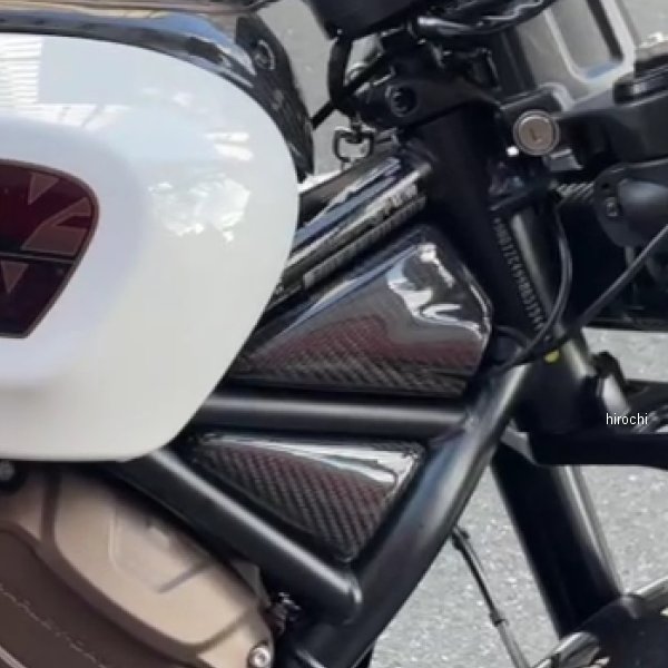 モーターステージ ドライカーボン フロントフレームカバー B 21年以降 ハーレー スポーツスターS RH1250 22125004 HD店