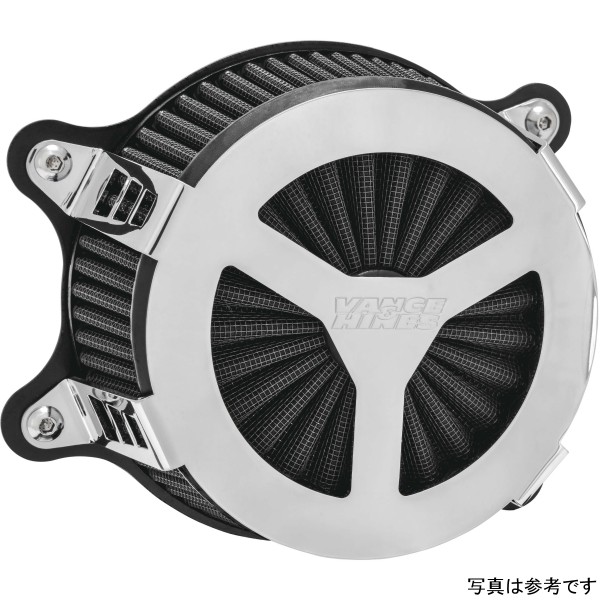 【USA在庫あり】 バンス＆ハインズ VO2 ラディアント3 エアインテーク 91年-22年 ハーレー XL883R クローム vah71457 HD店