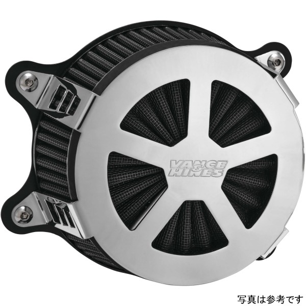 【USA在庫あり】 バンス＆ハインズ VO2 ラディアント5 エアインテーク 00年-15年 ハーレー FXSTSI クローム vah71466 HD店