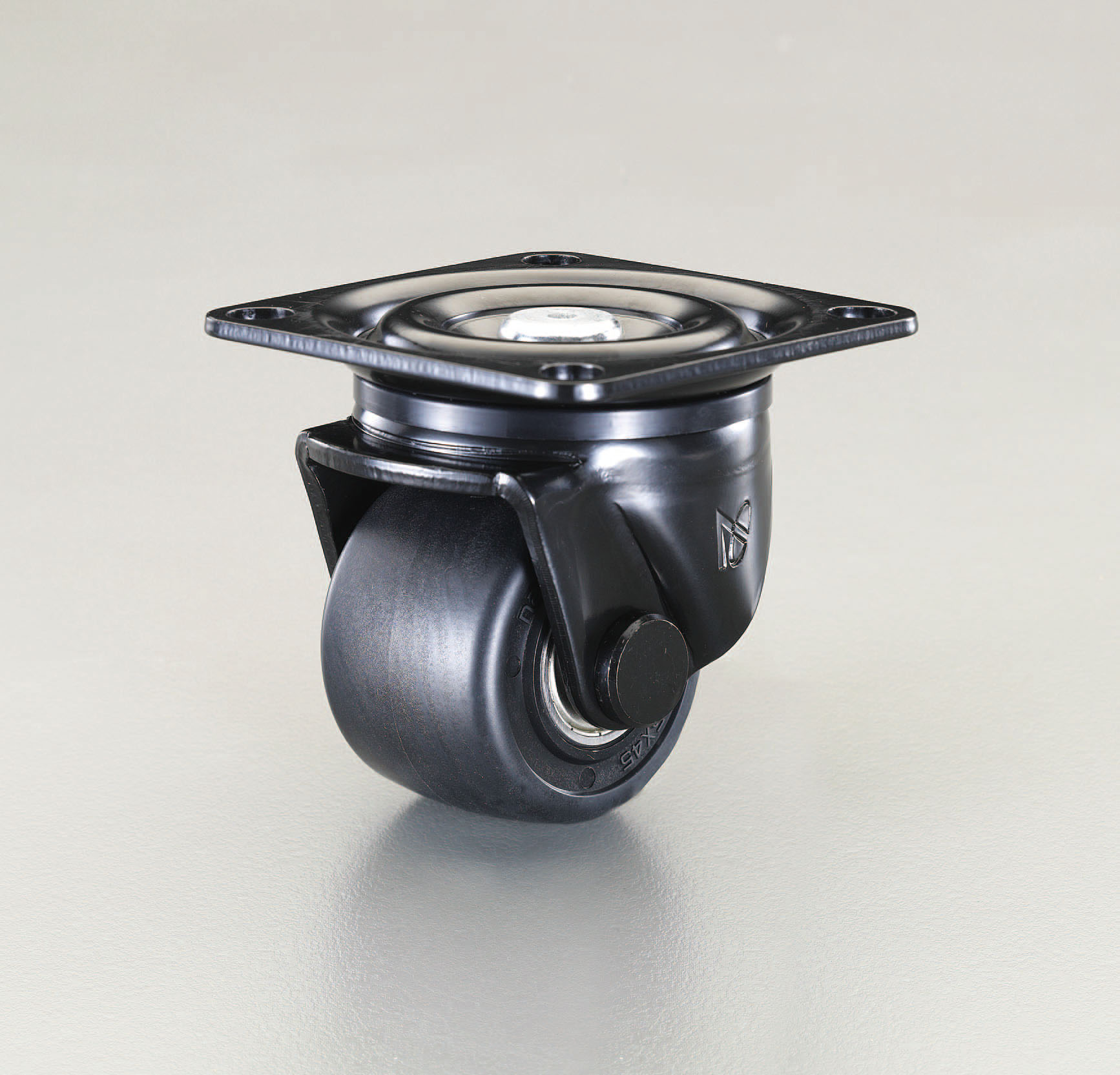 【メーカー在庫あり】 エスコ ESCO 75mm キャスター 自在金具・低床超重荷重 000012233118 HD店