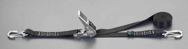 【メーカー在庫あり】 エスコ ESCO 158kg/25mmx3.0m ベルト荷締機 ステンレス製 000012093996 HD店