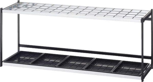 【メーカー在庫あり】 エスコ ESCO 1231x366x500mm/60本用 折り畳式傘立て 000012346548 HD店