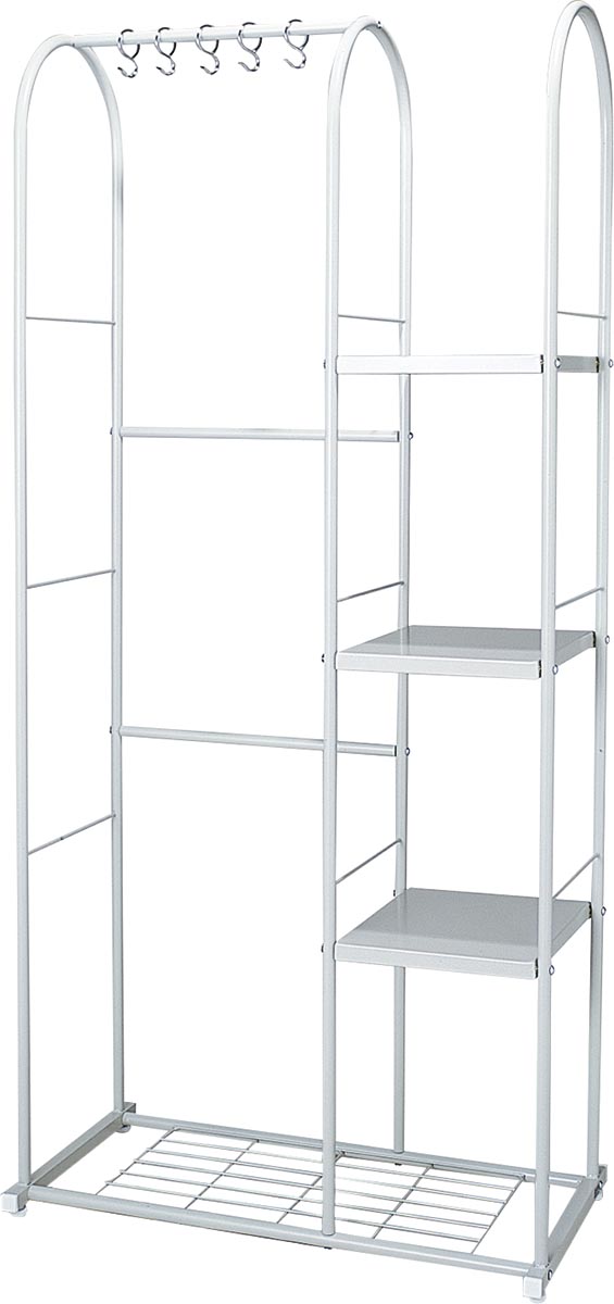 【メーカー在庫あり】 エスコ ESCO 840x440x1818mm スチールラック 000012266570 HD店
