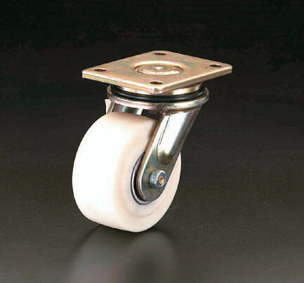 【メーカー在庫あり】 エスコ ESCO 150mm キャスター 自在金具・ナイロン車輪 000012065701 HD店