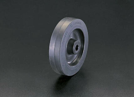 【メーカー在庫あり】 エスコ ESCO 200x50mm 車輪 ラバータイヤ・ナイロンリム・ローラーベアリング 000012065761 HD店
