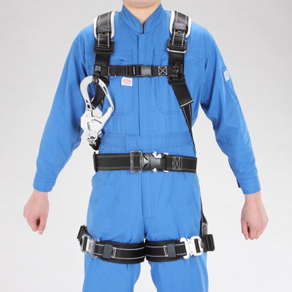 【メーカー在庫あり】 エスコ ESCO 墜落制止用器具(フルハーネス/巻取式ランヤード付) 000012326195 HD店