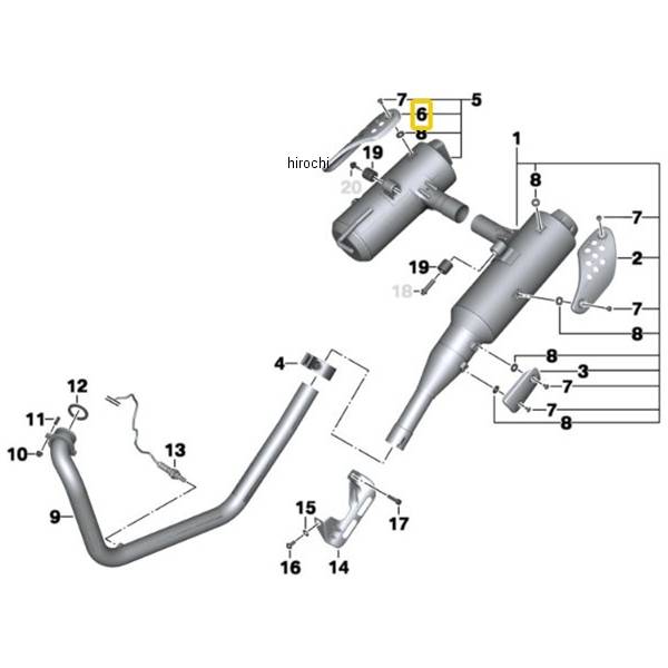 BMW純正 カバー RH 18127728048 HD店