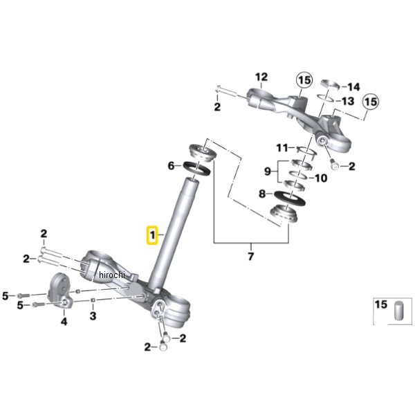 BMW純正 ロア フォーク ブリッジ 31428562870 HD店