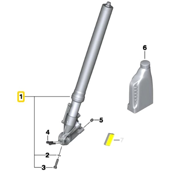 BMW純正 フォークストラット 右 31428562872 HD店