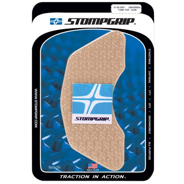 ストンプグリップ STOMPGRIP タンクトップ アイコン クリア 51-00-3001C HD店