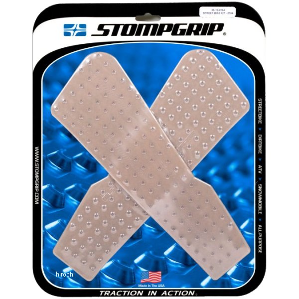 ストンプグリップ STOMPGRIP トラクションパッドタンクキット 19年-20年 F750/850GS クリア 55-10-0164C HD店