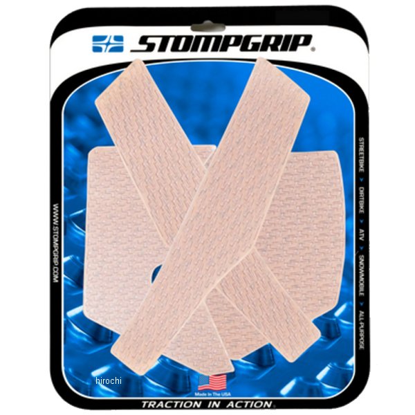 ストンプグリップ STOMPGRIP トラクションパッドタンクキット 21年-22年 CRF250RALLY クリア 55-14-0190C HD店