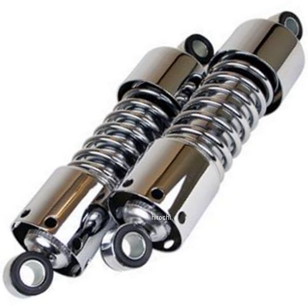 【メーカー在庫あり】 GOODS グッズ リアショック G-SUSPENSION265 （12mm-12mm） グラストラッカー クローム G5-00232 HD店