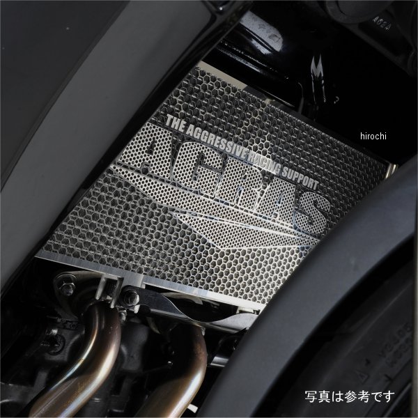アグラス AGRAS ラジエターコアガード Aタイプ ロゴ有り Ninja400 309-494-A00 HD店