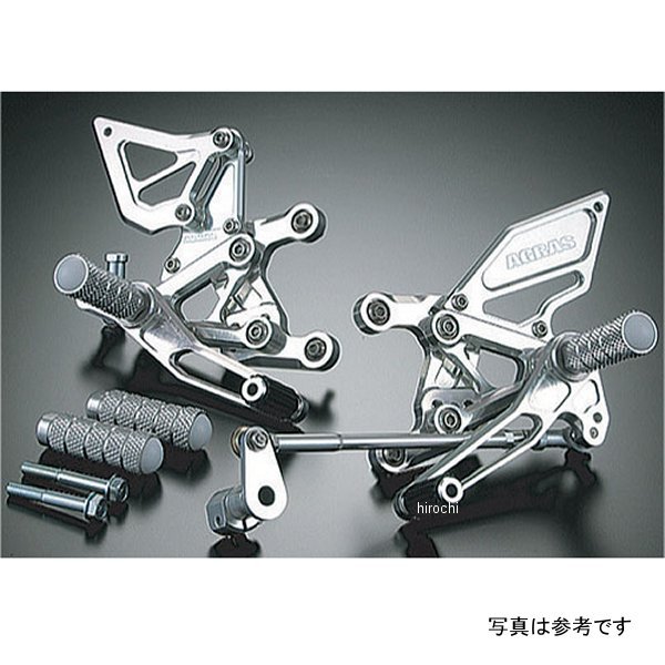 アグラス AGRAS バックステップ レース仕様 03年-04年 ZX-6RR 312-467-000R HD店