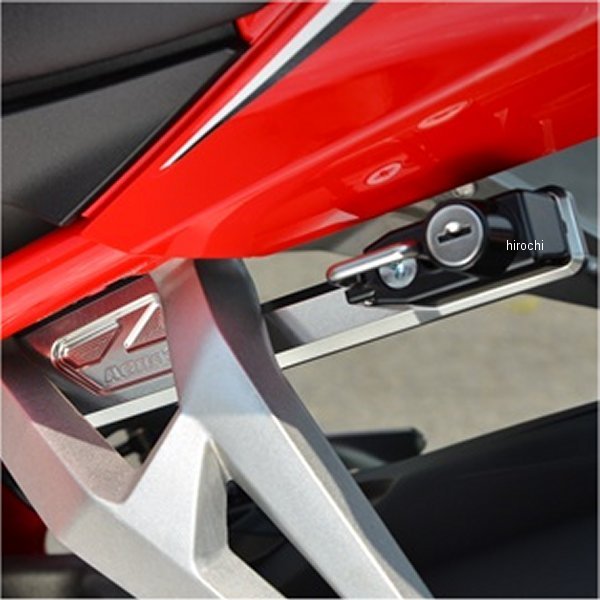 アグラス AGRAS ヘルメットホルダー 17年以降 CBR250RR シルバー/黒 603-179-000SB HD店|ヒロチー商事 ハーレー 店
