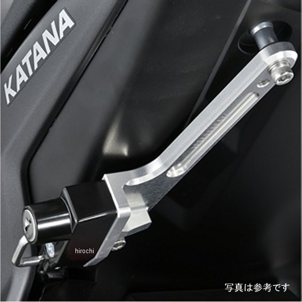 アグラス AGRAS ヘルメットホルダー KATANA 黒/黒 603-309-000BB HD店|ヒロチー商事 ハーレー 店
