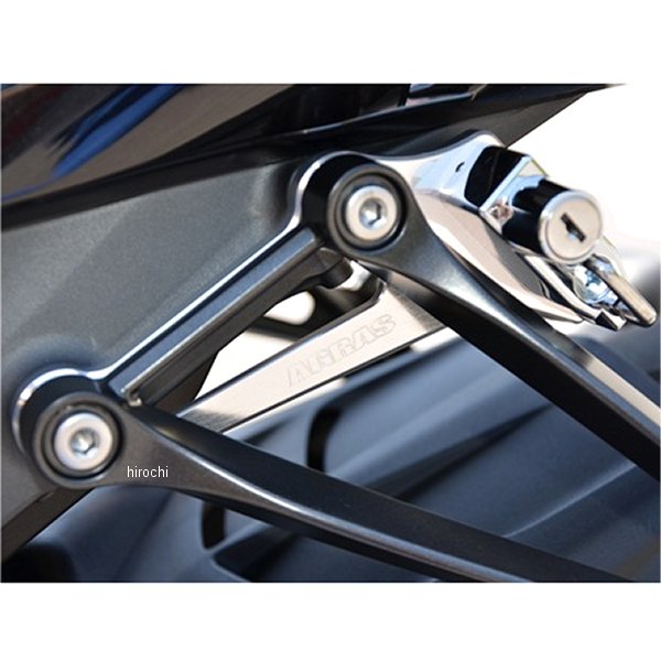 アグラス AGRAS ヘルメットホルダー 09年-12年 ZX-6R 黒/メッキ 603-488-000BS HD店