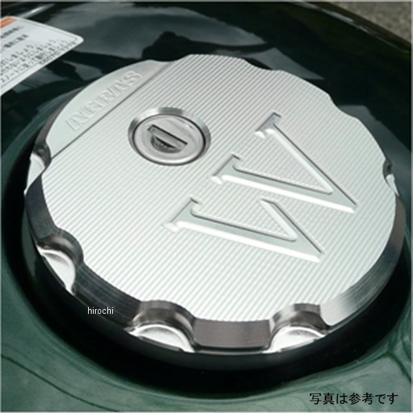 アグラス AGRAS タンクキャップカバー 11年-16年 W800 シルバー 612-489-000S HD店