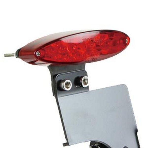 【メーカー在庫あり】 GOODS グッズ LEDオーバルテール レッドレンズ サイドナンバーキット 汎用 G6-00062 HD店