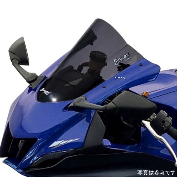 0702Z00-XX アルマックス ERMAX スクリーン Aeromax オリジナルサイズ 22年-23年 YZF-R7 ダークブラック 0702Z00-56 HD店
