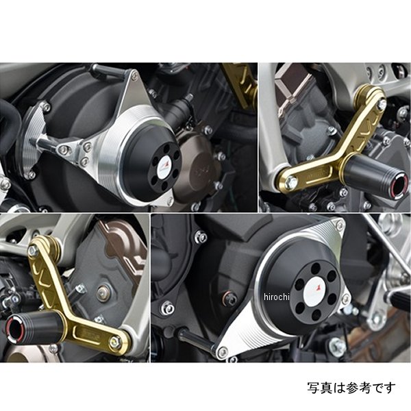 アグラス AGRAS レーシングスライダー 4点セット φ50 ロゴ無し 16年以前 MT-09 黒 342-273-015B HD店｜ヒロチー商事 ハーレー 店