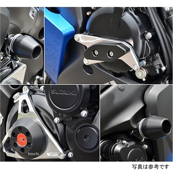 アグラス AGRAS レーシングスライダー 4点セットA φ60 ロゴ無し GSX-S1000/F 白 342-302-014 HD店｜ヒロチー商事 ハーレー 店