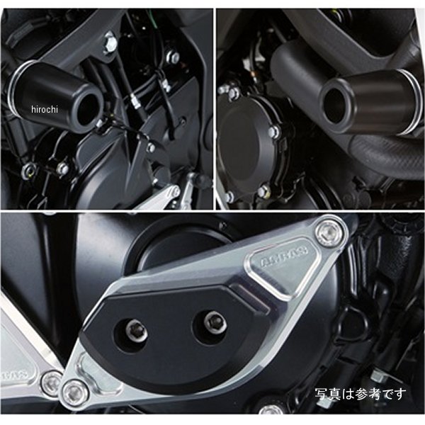 アグラス AGRAS レーシングスライダー フレームφ50&右 ロゴ有り GSX-S750 黒 342-306-004BX HD店