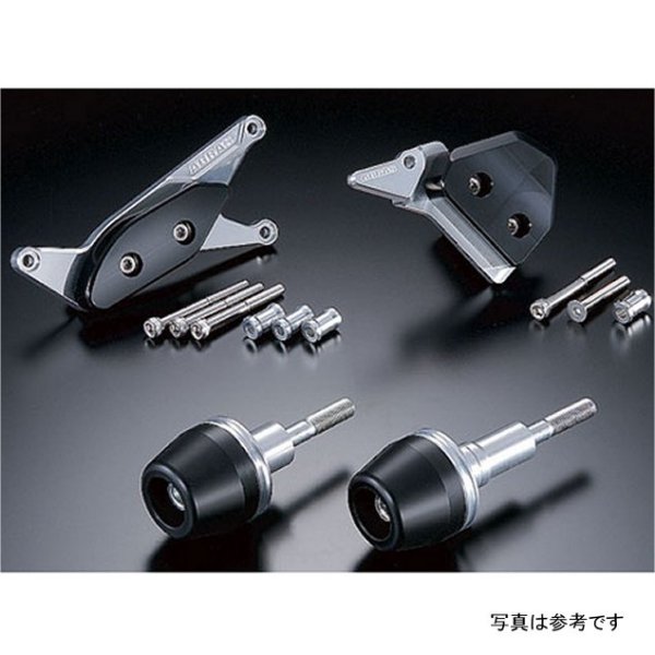 アグラス AGRAS レーシングスライダー 4点セットA ロゴ有り 05年-06年 GSX-R1000 黒 342-384-008BX HD店｜ヒロチー商事 ハーレー 店