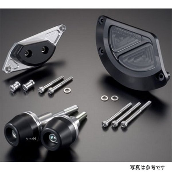 アグラス AGRAS レーシングスライダー 4点セットB ロゴ有り GSR400、GSR600 白 342-387-007X HD店|ヒロチー商事 ハーレー 店