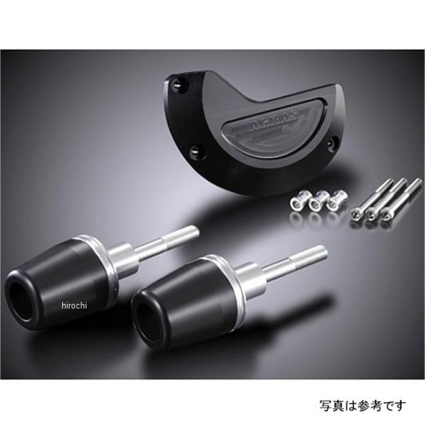 アグラス AGRAS レーシングスライダー フレーム&ジェネレーターB ロゴ有り 08年 GSX1300R 黒 342-391-002BX HD店|ヒロチー商事 ハーレー 店