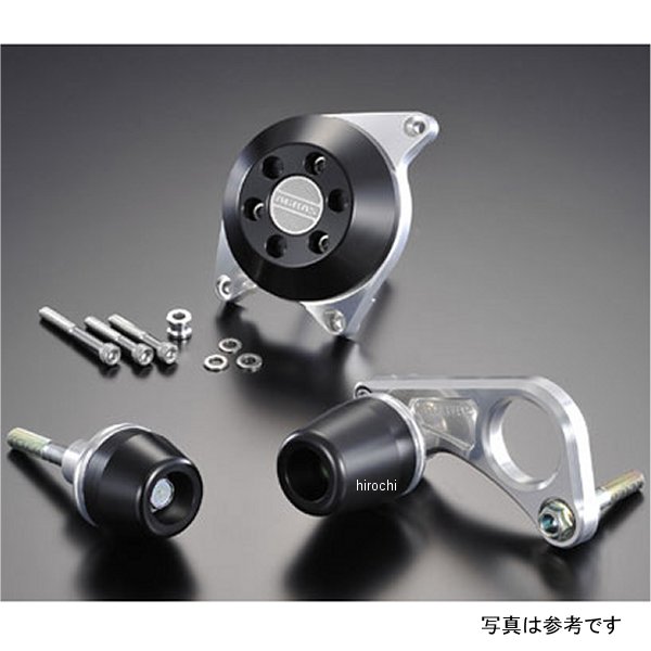 アグラス AGRAS レーシングスライダー フレーム&クラッチ ロゴ無し 08年-09年 GSX-R750 黒 342-393-004B HD店
