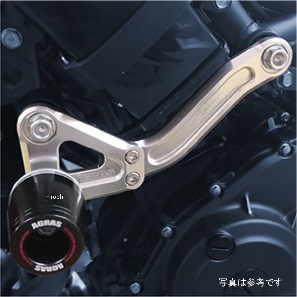 アグラス AGRAS レーシングスライダー フレーム ロゴ有り 18年 Ninja250 白 342-401-000X HD店