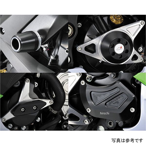 アグラス AGRAS レーシングスライダー 5点セットA ロゴ無し 10年 ZX-10R 黒 342-483-009B HD店|ヒロチー商事 ハーレー 店