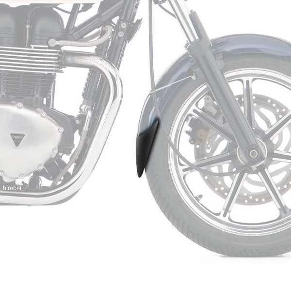 ピラミッドプラスチック Pyramid Plastics 延長フェンダー ショート 09年-15年 Bonneville 黒 056400 HD店