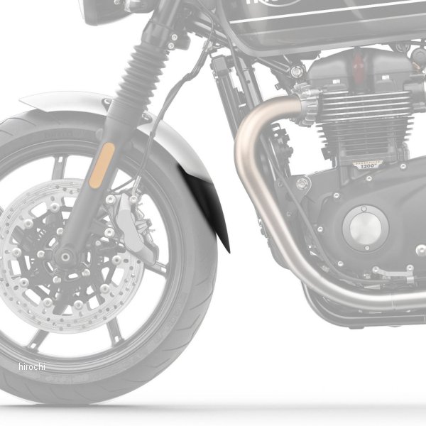 ピラミッドプラスチック Pyramid Plastics 延長フェンダー ショート 19年-21年 Speed Twin 1200 黒 056555 HD店