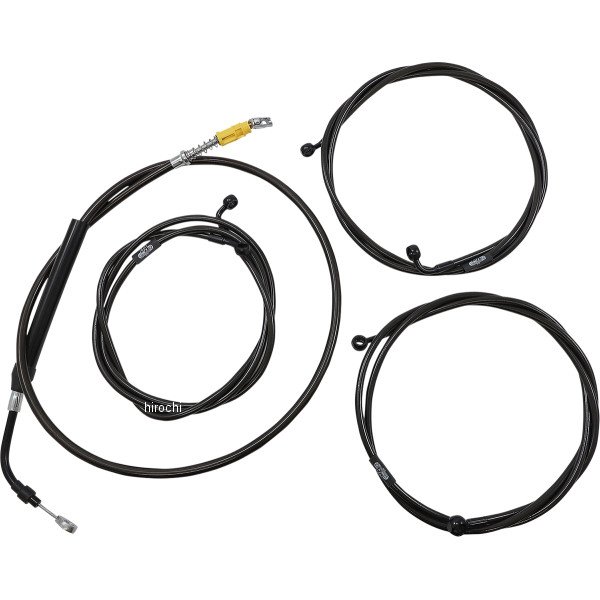 【USA在庫あり】 LAチョッパーズ ケーブルキット PM AB 18-20インチ 21年以降 ツーリング 0662-0917 HD店