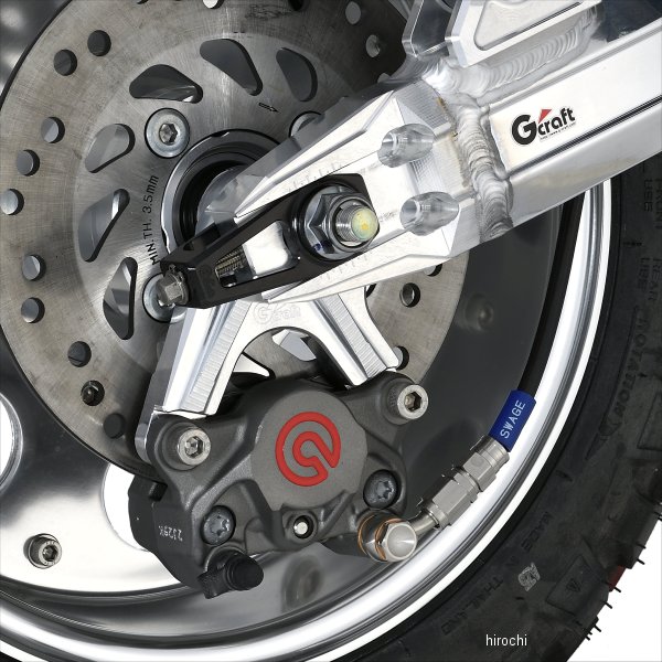 【メーカー在庫あり】 Gクラフト リアキャリパーサポート ダックス125 ブレンボ2P用 32814 HD店