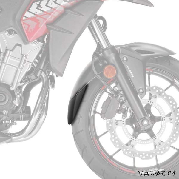 ピラミッドプラスチック Pyramid Plastics 延長フェンダー ショート 13年-21年 CBR500 R 黒 051809 HD店