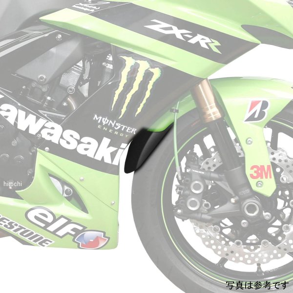 ピラミッドプラスチック Pyramid Plastics 延長フェンダー ショート 05年-08年 ZX6-R 636 黒 053170 HD店