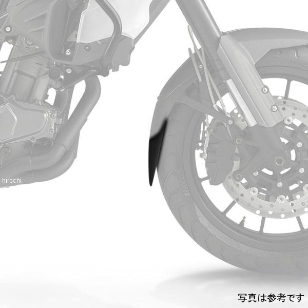 ピラミッドプラスチック Pyramid Plastics 延長フェンダー ショート 17年-22年 ベネリ TRK 502 X 黒 059601 HD店