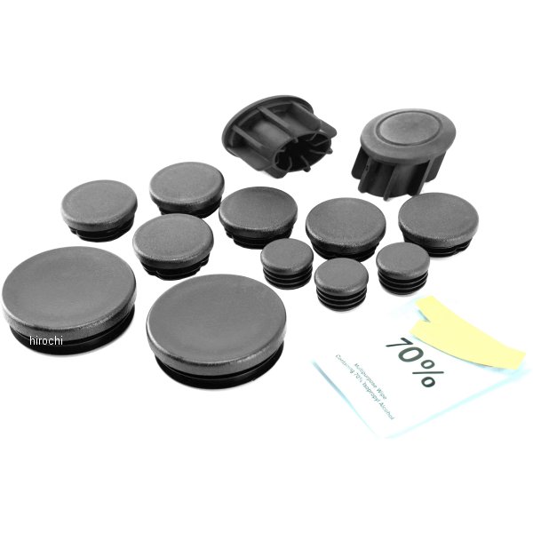 ピラミッドプラスチック Pyramid Plastics フレームエンドキャップ 15年-18年 R1200 RS 黒 089401 HD店