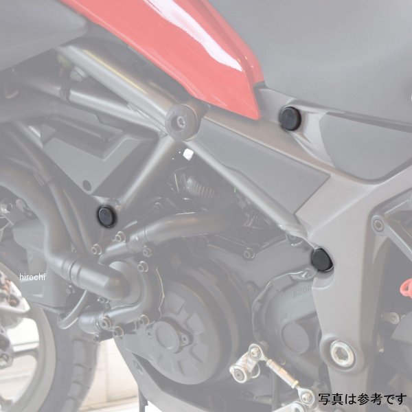 ピラミッドプラスチック Pyramid Plastics フレームエンドキャップ 15年-22年 ドゥカティ Multistrada 1200/S 黒 089500 HD店 4,906円