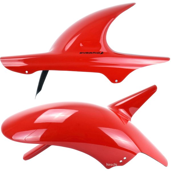 ピラミッドプラスチック Pyramid Plastics ハガー 97年-02年 CB600 N Hornet 赤 07116D HD店