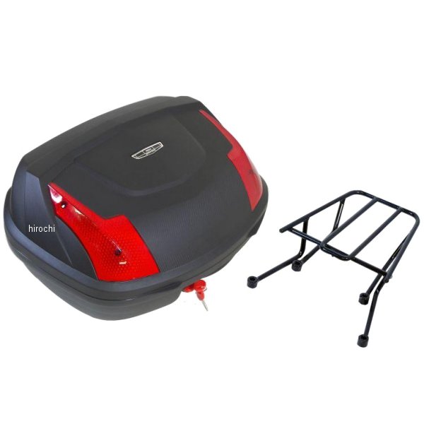 【メーカー在庫あり】 ワールドウォーク リアキャリア 48Lリアボックスセット シグナスX wca-01-hwb48 HD店