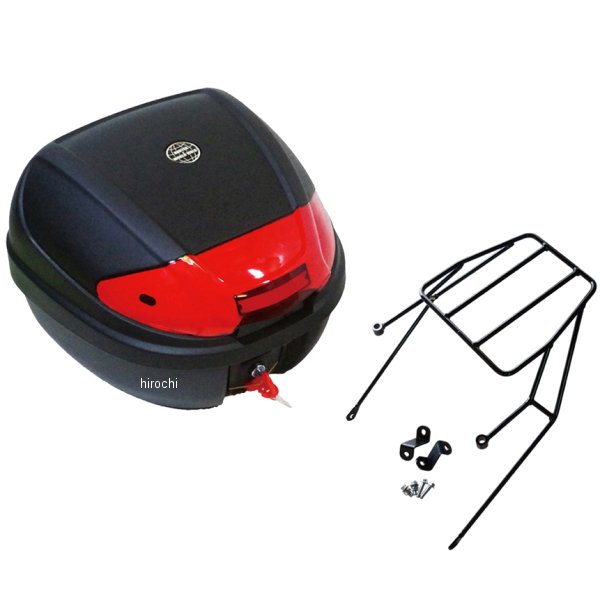【メーカー在庫あり】 ワールドウォーク リアキャリア 30Lリアボックスセット シグナスX wca-46-hwb30 HD店｜ヒロチー商事 ハーレー 店
