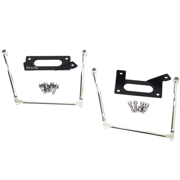【メーカー在庫あり】 ワールドウォーク サドルバッグサポートセット ゼファー メッキ wca-zm HD店｜ヒロチー商事 ハーレー 店