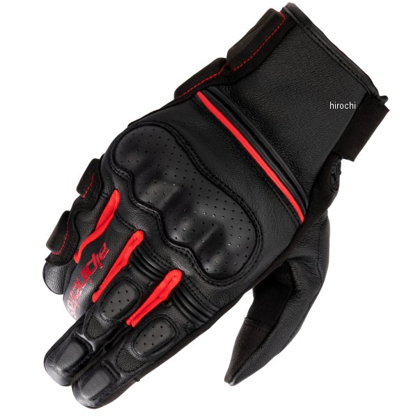 アルパインスターズ PHENOM レザーグローブ 黒/ブライトレッド Mサイズ 3501723 HD店 10,578円