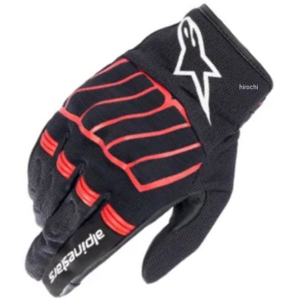 アルパインスターズ 春夏モデル MM93 LOSAIL ｖ2 グローブ 黒/レッドフロー XLサイズ 3574921 HD店