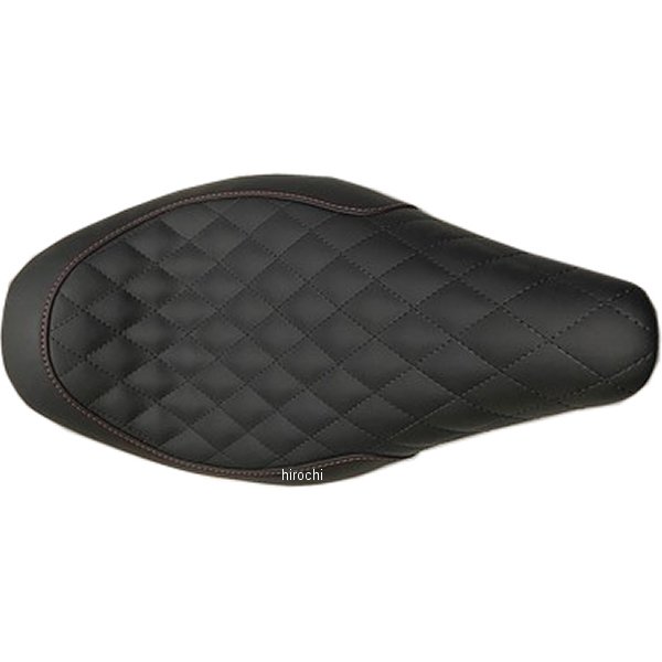 部品屋K&W BT CHOPPERS シート 純正タンク対応 本革 ダイヤステッチ FXSB TC 21-01-043 HD店